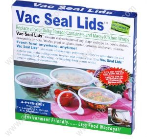 Vac seal lids