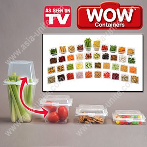 40 pieces WOW Containers