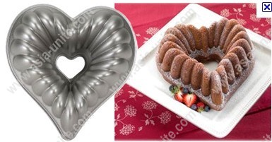 Fancy heart pan