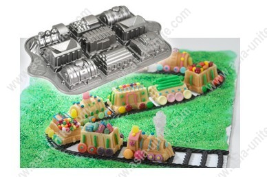 Railway cake Pan