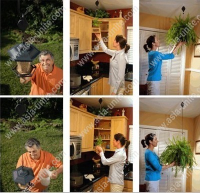 Easy Reach Plant Pulley