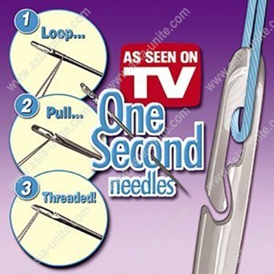 One Second Needle w Bonus 130 pc Sewing Kit