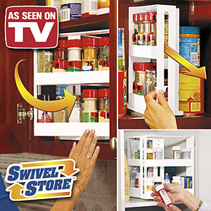 Swivel store AS SEEN ON TV