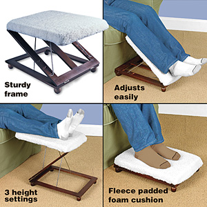 4 IN 1 ELEVATOR FOOT STOOL