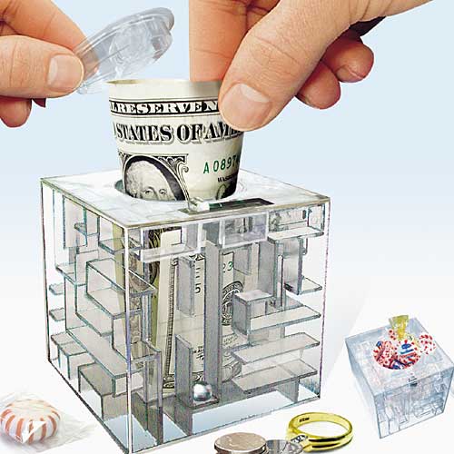 MONEY MAZE PUZZLE BANK
