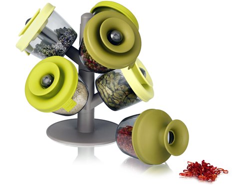 6 pcs spice rack