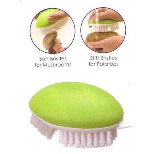 fresh fruit and veggie brush