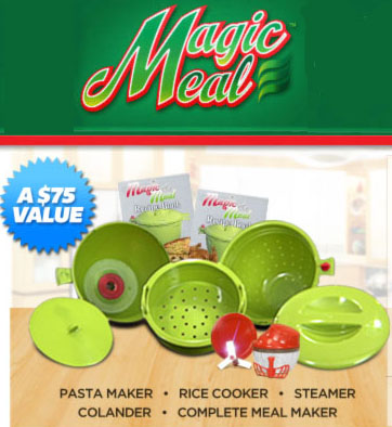 magic meal microwave cooker