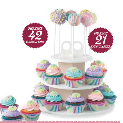 Sweet Creations by Good Cook Cake Pop Cupcake Stand