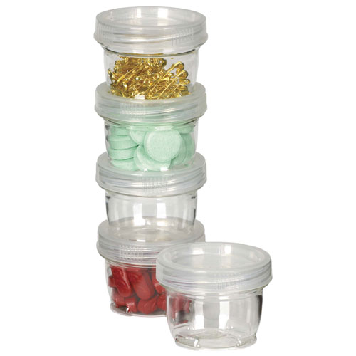 Small Lock-Ups Stackable Plastic Containers
