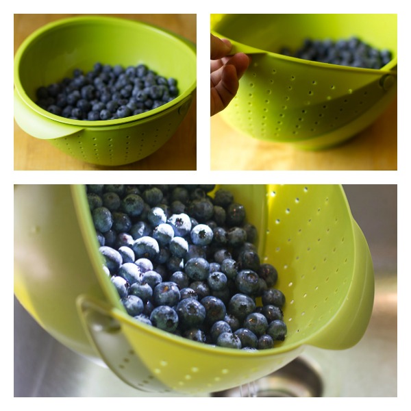 Rinse colander bowl