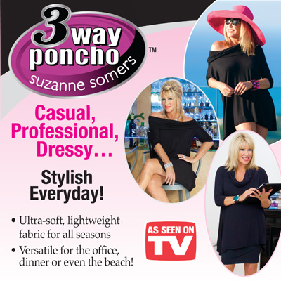 3 way poncho