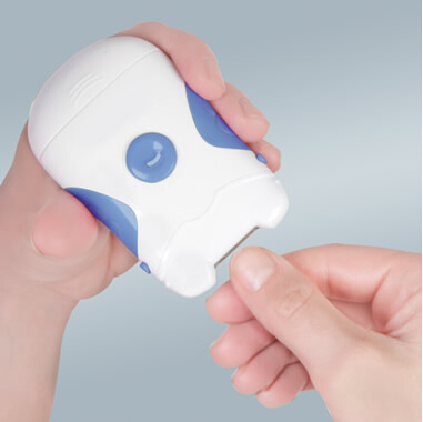 battery operated finger nail clipper