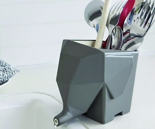 GREY ELEPHANT JUMBO CUTLERY DRAINER