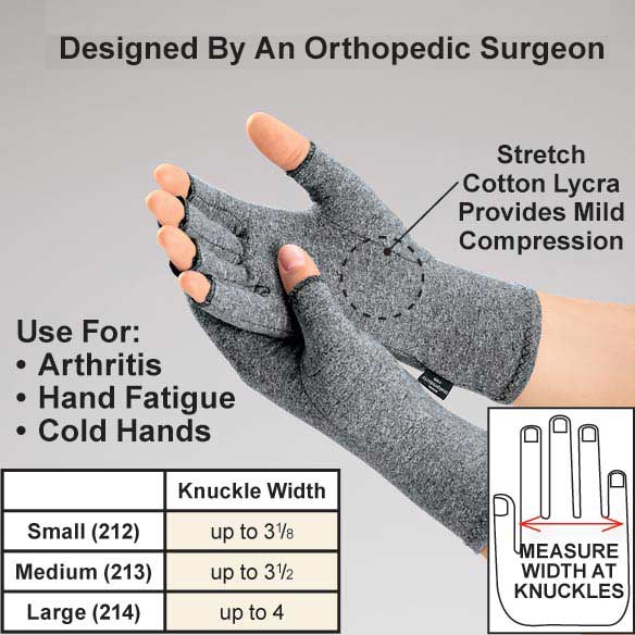 Lycra Compression Gloves For Arthritis