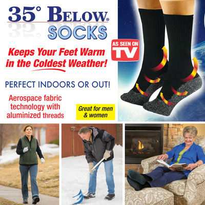 35 Below Insulated Winter Socks